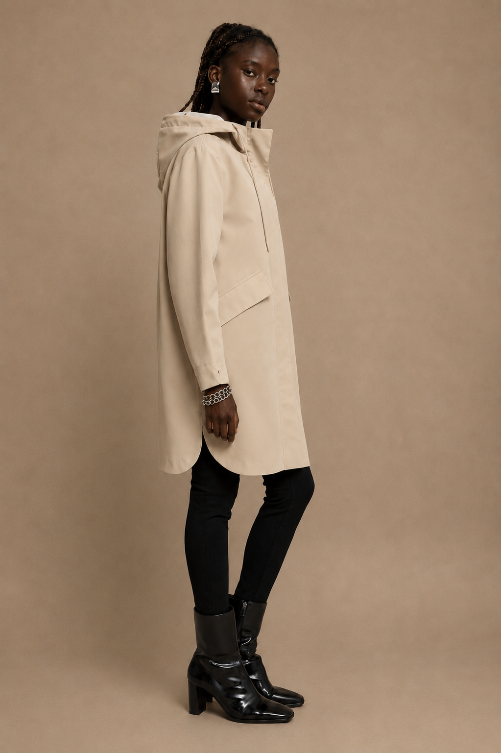 Waterproof Jacket – Light Beige