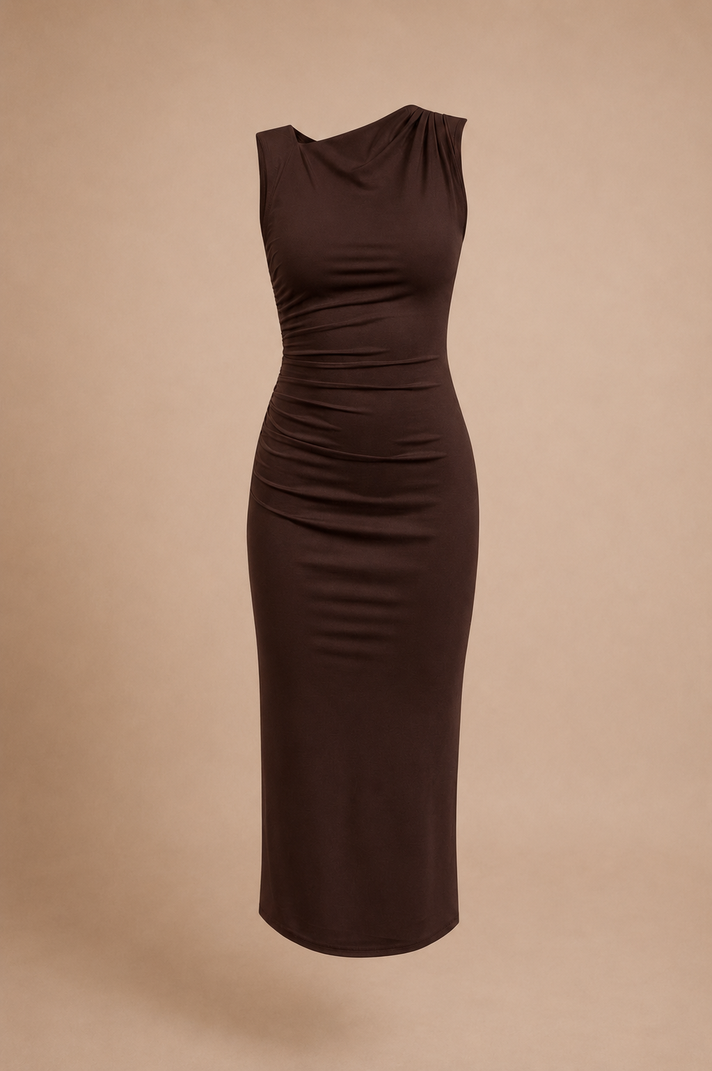Mila Maxi Dress - Chocolate Brown